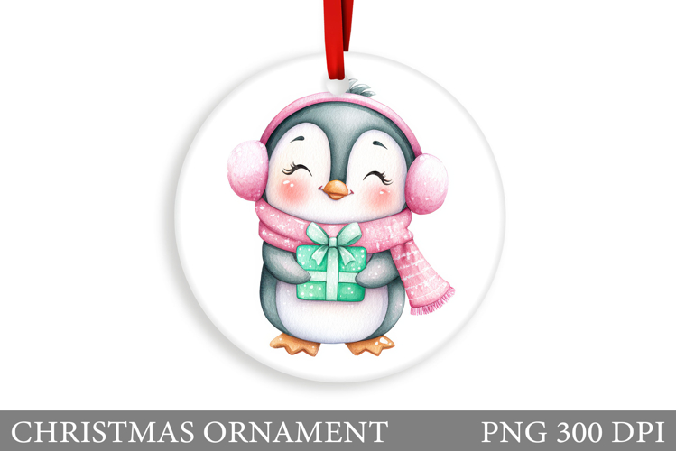 Christmas Penguin Clipart Image 21