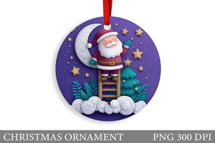 Cute Santa Clipart Image 10
