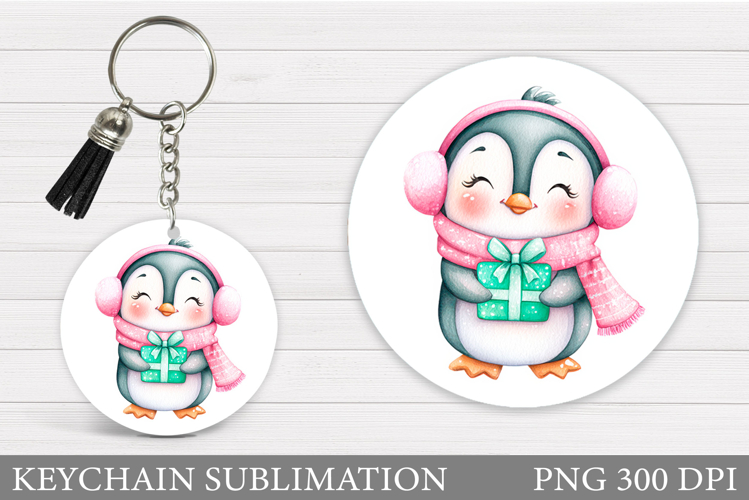 Christmas Penguin Clipart