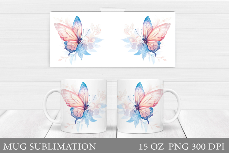 Pink Butterfly Clipart Image 2