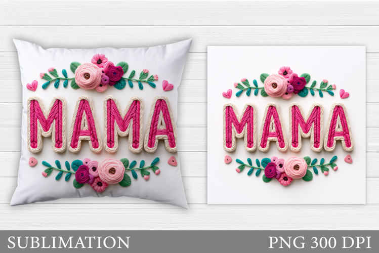 Mother's Day Pillow Design. Mother's Day Sublimation