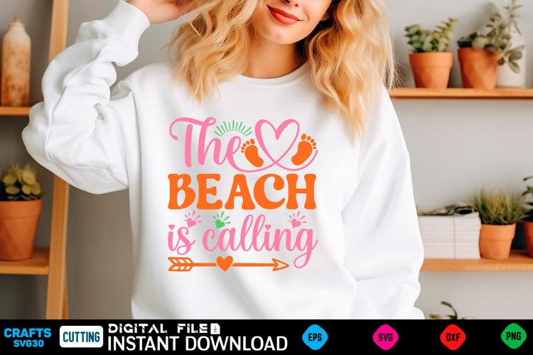 Summer vacation svg design Beach quotes Funny summer design