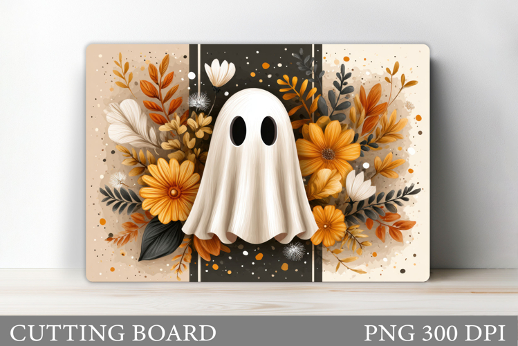 Halloween Ghost Cutting Board. Halloween Cutting Board