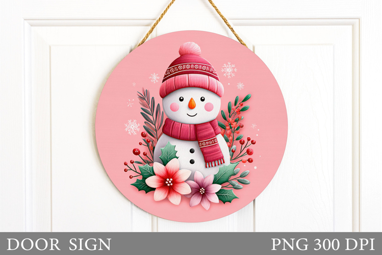 Cute Snowman Clipart Image 23