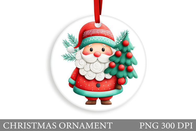 Cute Santa Clipart Image 7