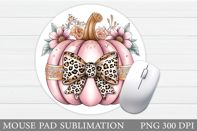 Pumpkin Mouse Pad Design. Pumpkin Sublimation