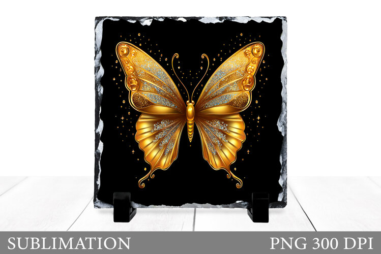 Butterfly Sublimation. Butterfly Slate Sublimation example image 1