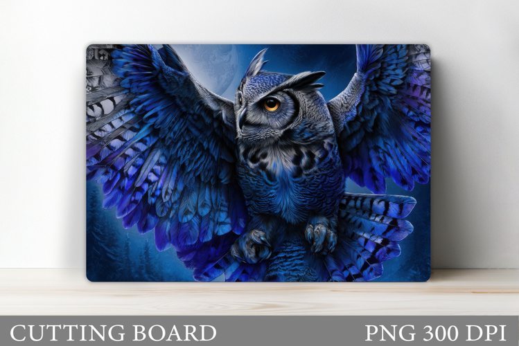 Owl Cutting Board Design. Owl Sublimation