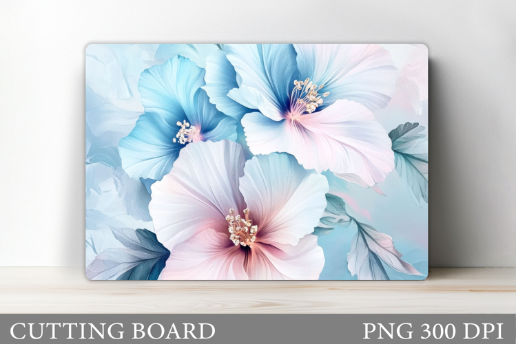 Flowers Cutting Board. Floral Cutting Board Sublimation