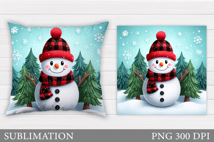 Snowman Sublimation Image 3