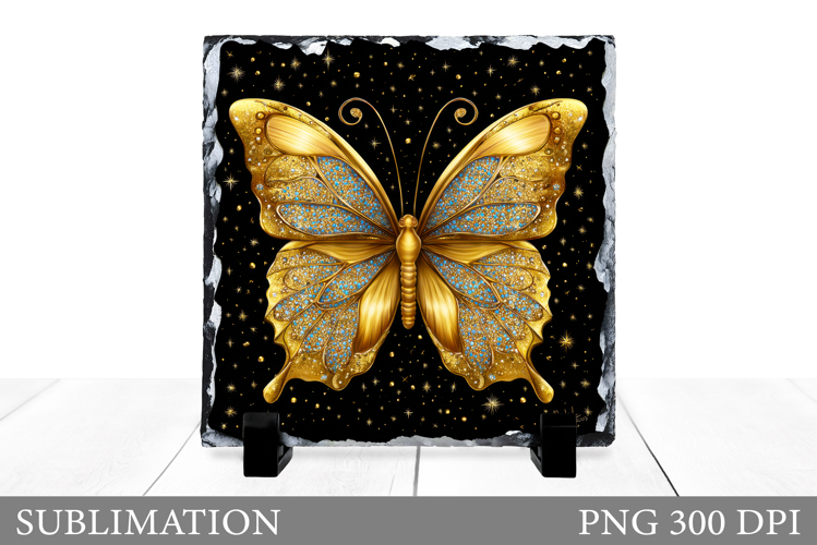 Butterfly Slate Design. Butterfly Sublimation