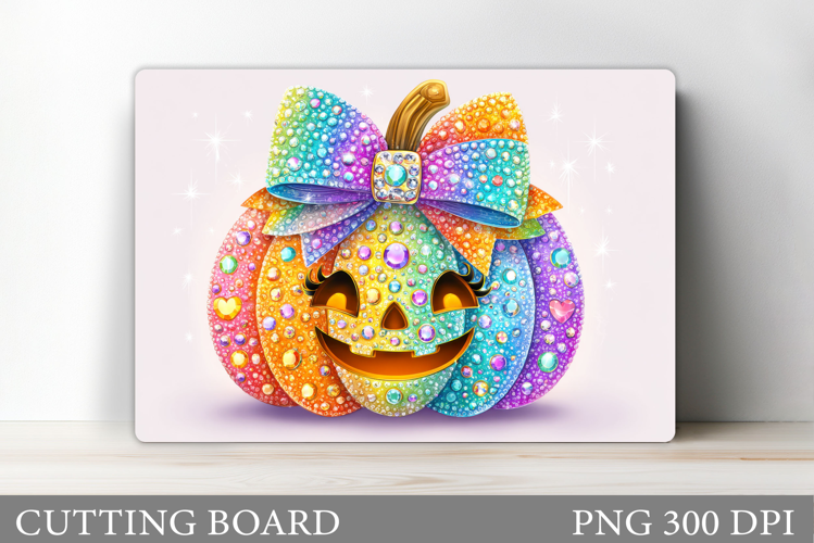 Halloween Pumpkin Cutting Board. Halloween Cutting Board
