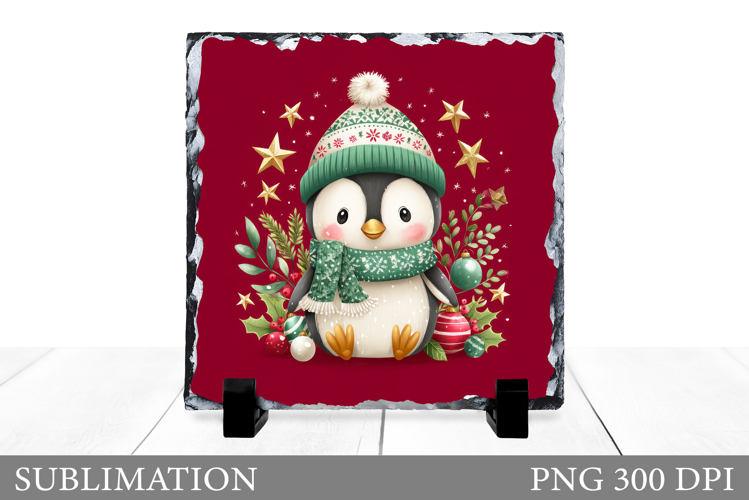 Christmas Penguin Clipart Image 3