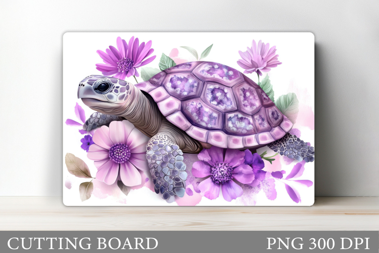 Turtle Kitchen Cutting Board. Sea Turtle Cutting Board