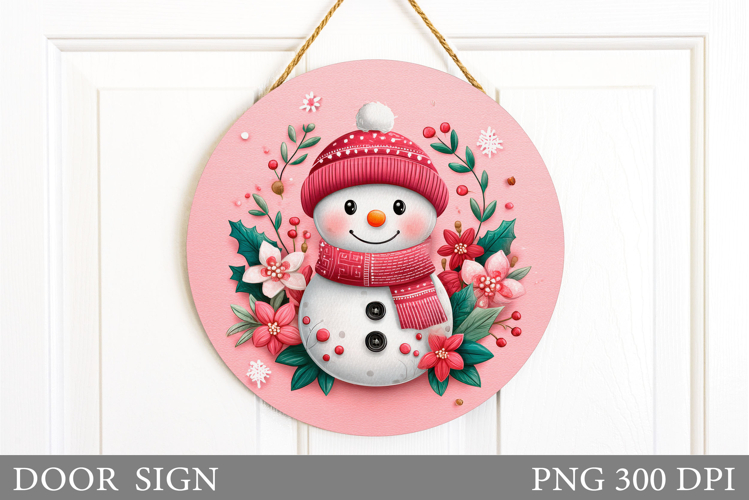 Cute Snowman Clipart Image 23