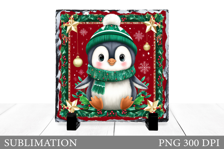 Christmas Penguin Clipart Image 4
