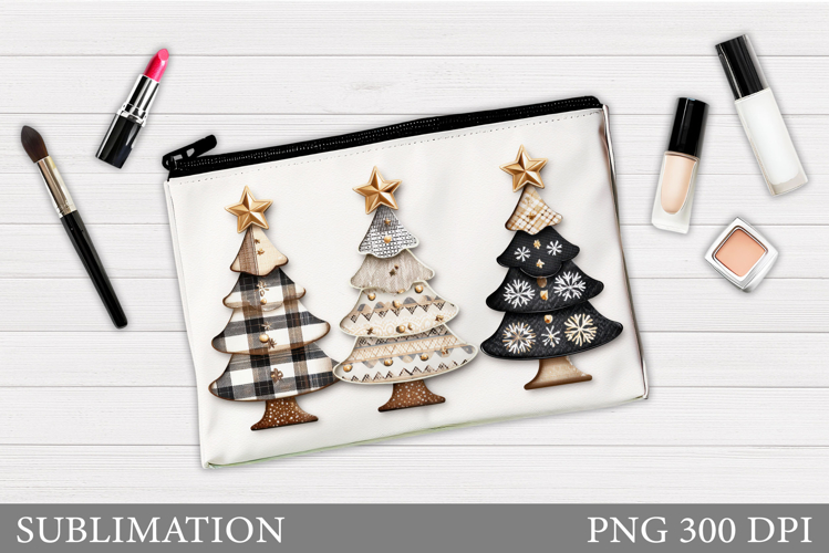 Christmas Cosmetics Bag. Christmas Makeup Bag Design