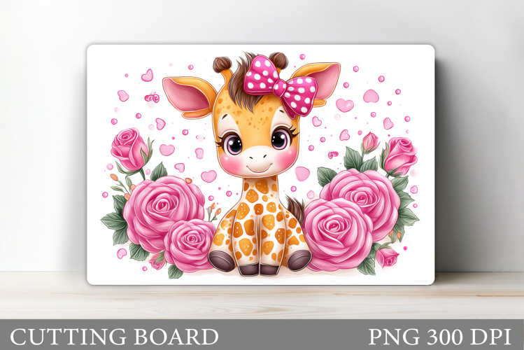 Cute Giraffe Clipart Image 6