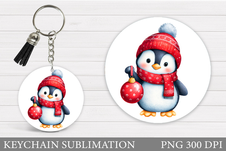 Christmas Penguin Clipart Image 11