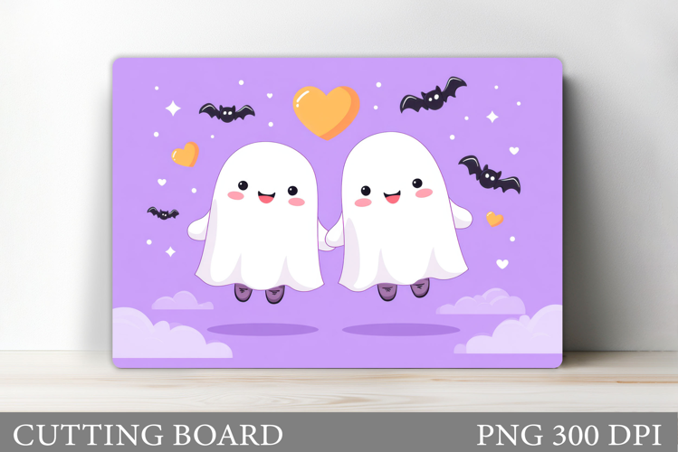 Halloween Ghost Cutting Board. Halloween Cutting Board