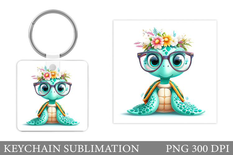 Cute Turtle Clipart Image 13