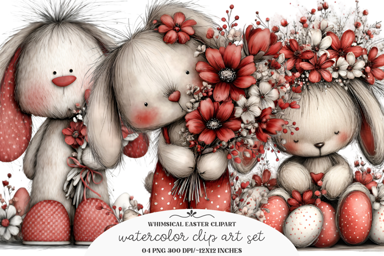 Easter Bunny Clipart Image 7