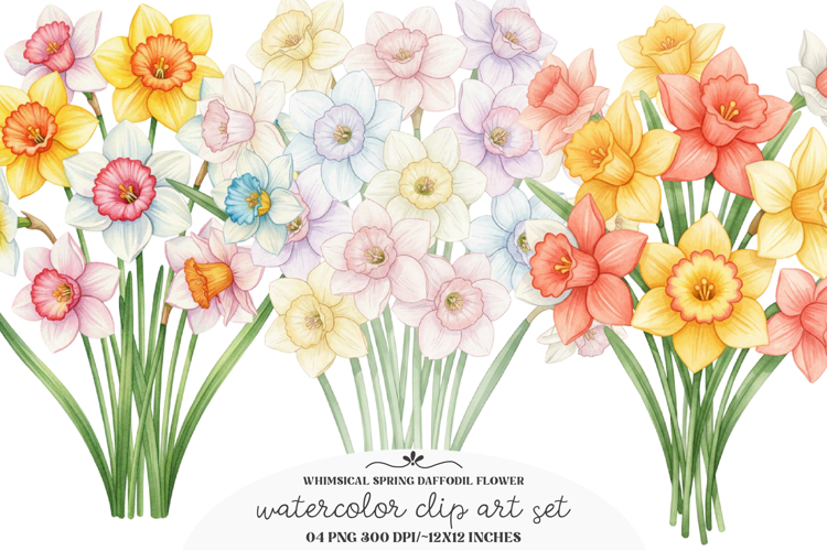 Spring Flowers Clipart Image 4