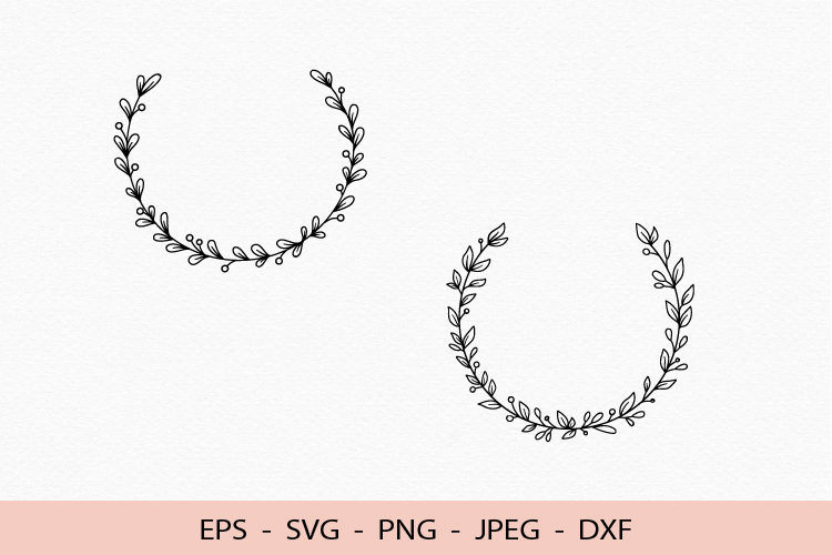 Floral Frame Svg  Image 3