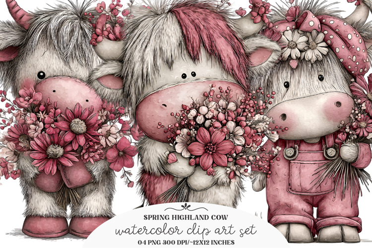 Cute Cow Clipart Image 7