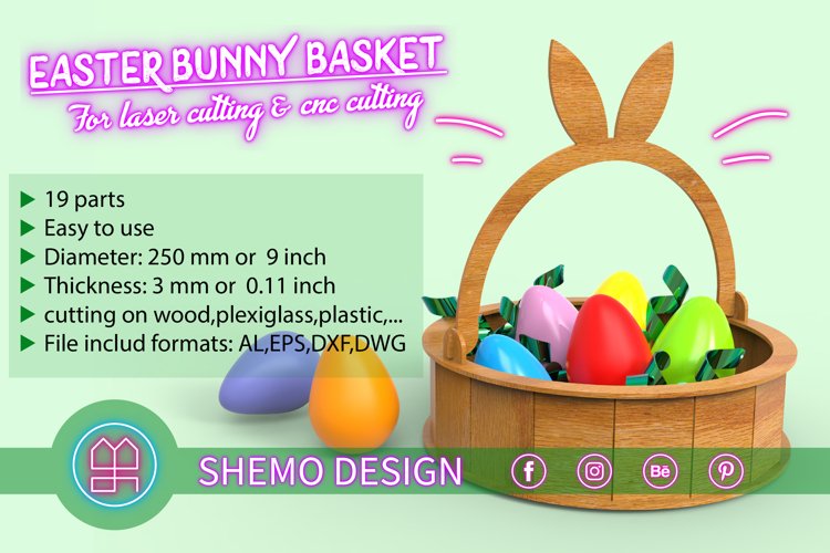 Easter Basket Clipart Image 10
