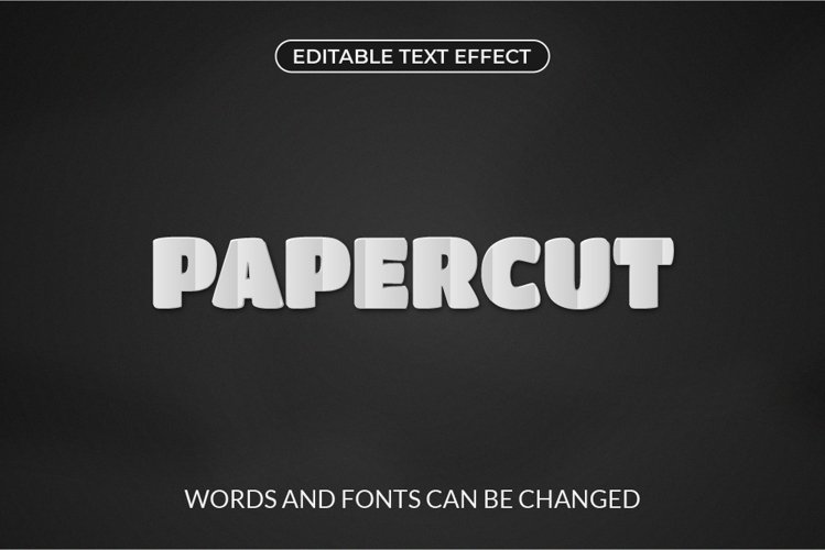 Notebooks Paper Text Effect. Editable text on blackboard
