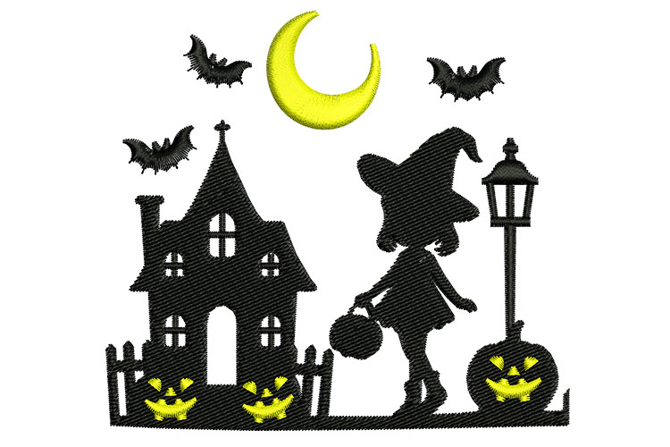 Halloween Embroidery Image 19
