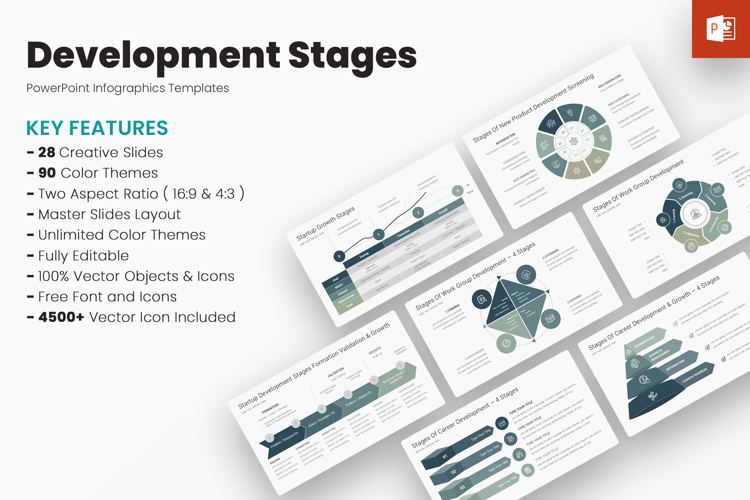 Development Stages PowerPoint Templates