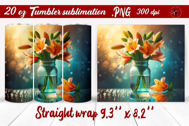 20 Oz Sublimation Tumbler Wrap