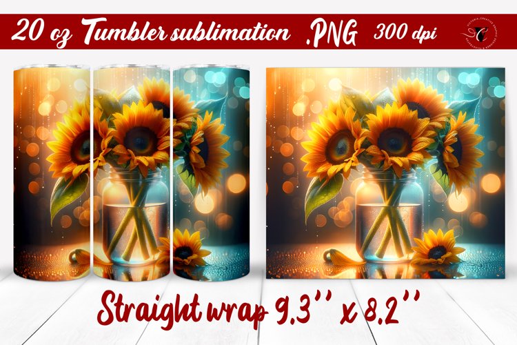 20 Oz Sublimation Tumbler Wrap Image 24