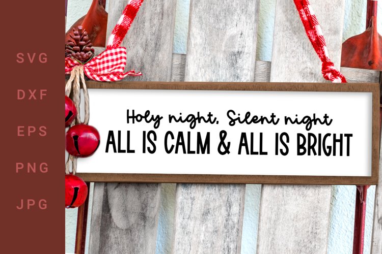 Christmas Silhouette Svg Image 22