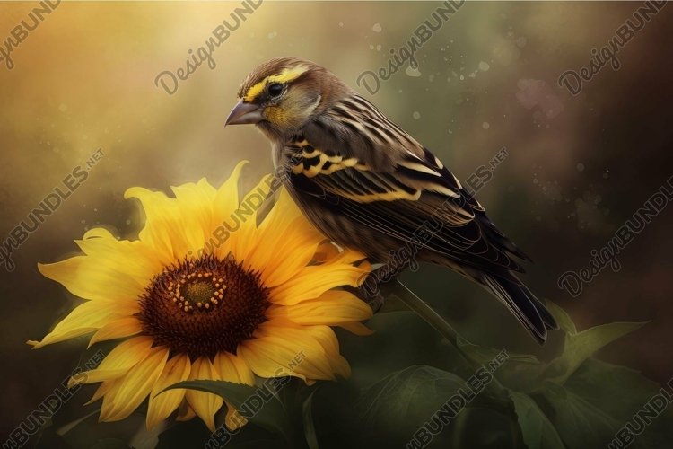 Sunflower Clipart Image 7