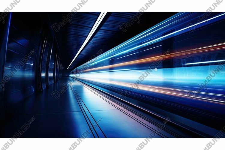 exposure blue light streaks example image 1