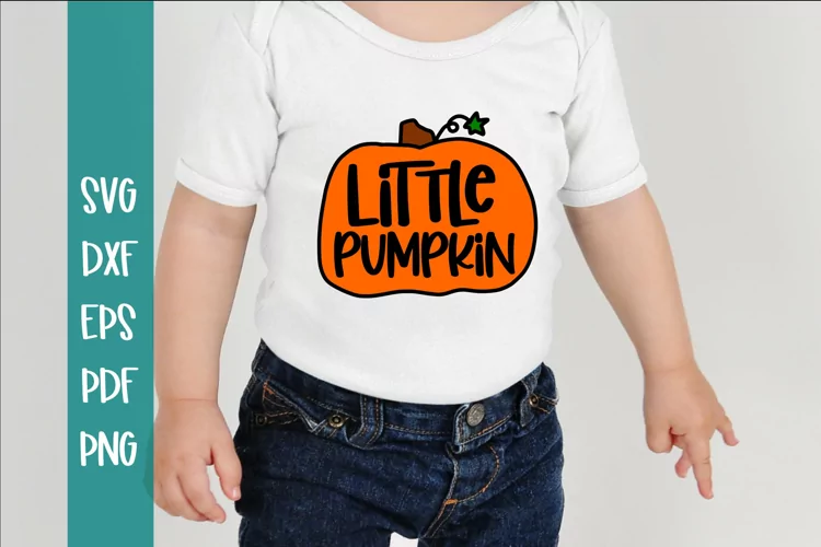 Little Pumpkin Toddler SVG