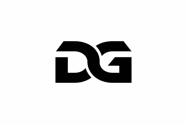 DG logo design vector template example image 1