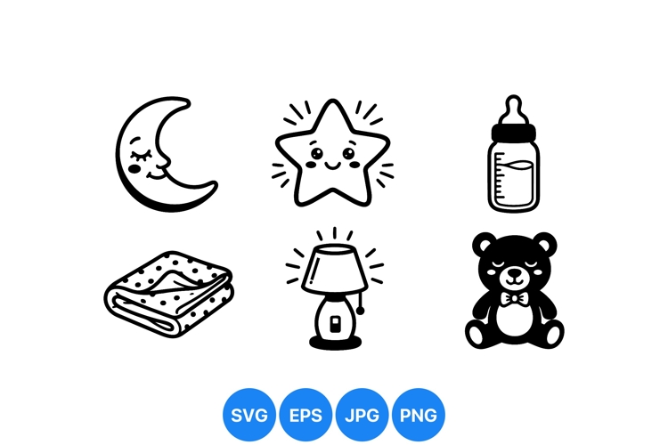 Baby Bottle SVGs Image 11