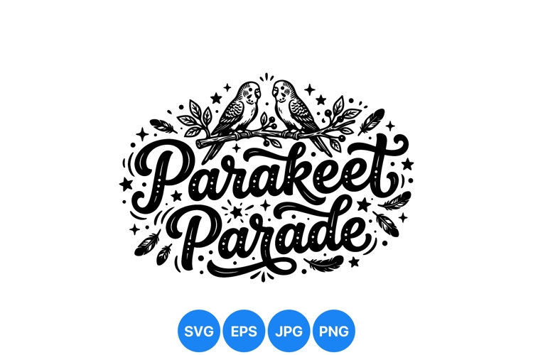 Bird Clipart Black and White