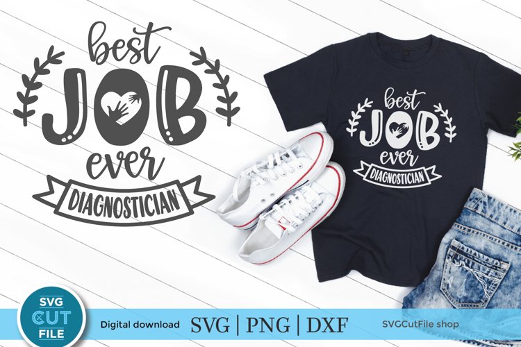 This educational, school or medical diagnostician design is perfect for creating custom shirts or tote bags with your Cricut