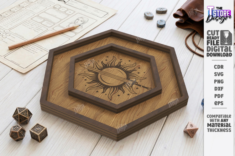 Dice Trays Laser Cut | Tabletop Gaming Accessories | Game