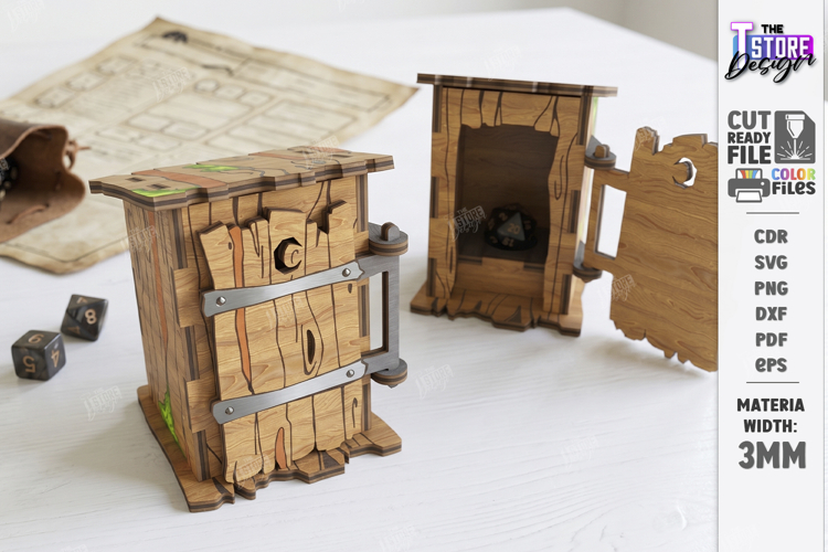 Dice Jail Laser Cut | RPG Tabletop Gaming Accessories | CNC