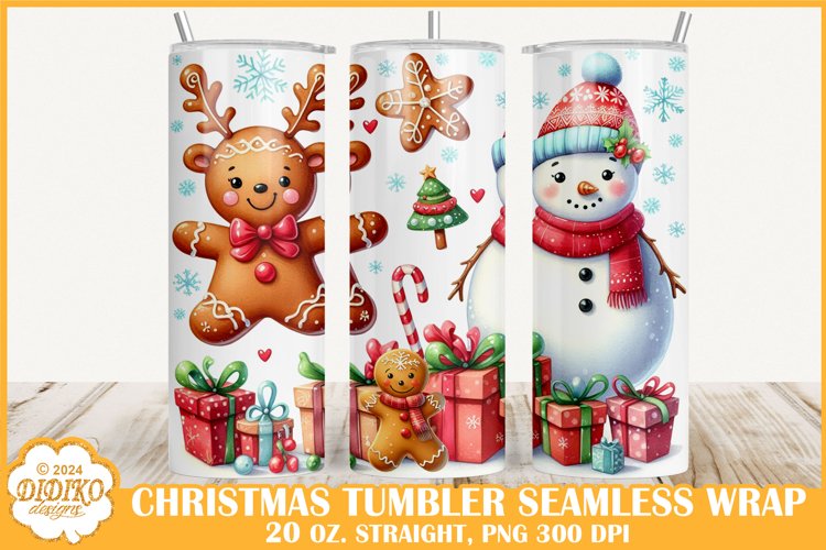 Christmas Tumbler Png Sublimation,20 oz Holiday Tumbler Wrap