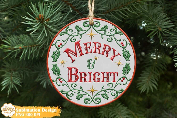 Christmas Ornament Clipart Image 23