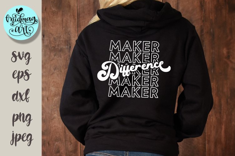 Difference maker svg, teacher svg