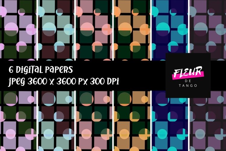 digital papers set