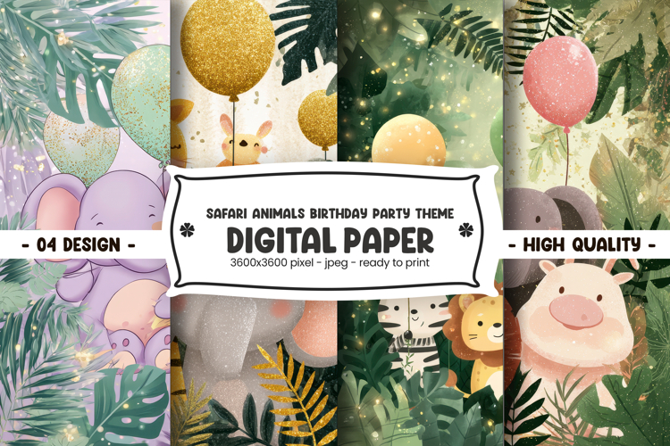 Safari Animals Clipart